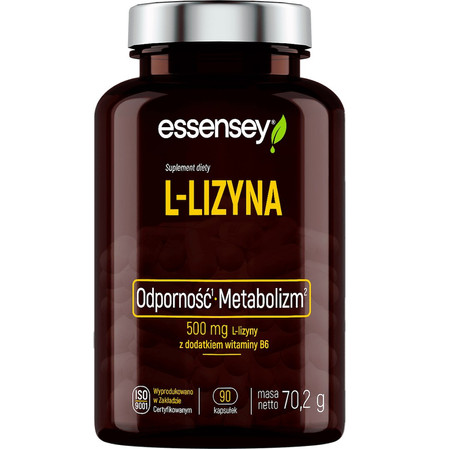 ESSENSEY L-Lizyna + Witamina B6 90 kaps.