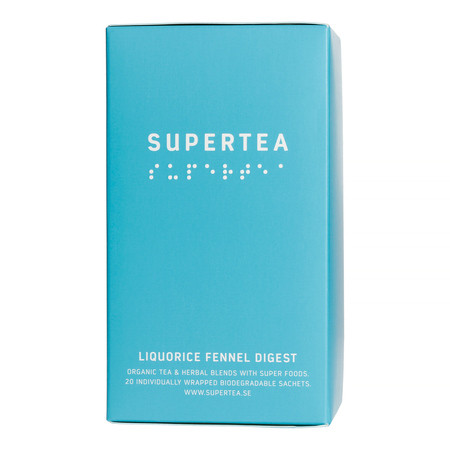 Teministeriet - Supertea Liquorice Fennel Digest - Herbata 20 Torebek
