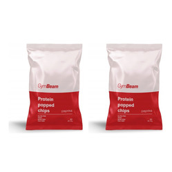 Zestaw: 2x GymBeam Chipsy białkowe papryka 40g