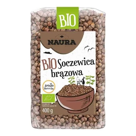 Zestaw 2x Soczewica brązowa BIO 400 g