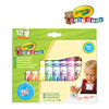 Flamastry zmywalne 12kol. Mini Kids 8325 Crayola