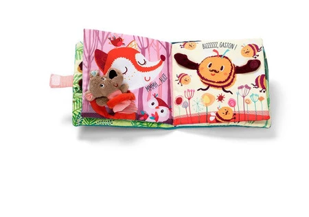 LILLIPUTIENS Książeczka z mini-pacynką na palec wielofunkcyjna