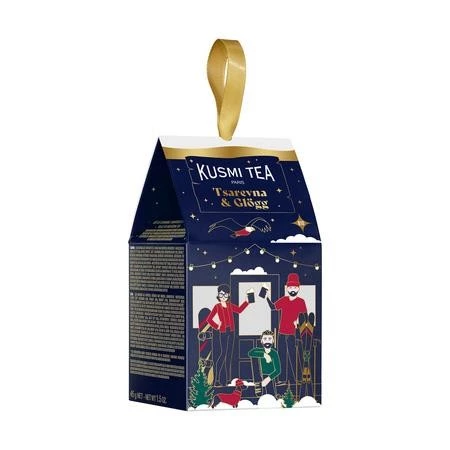 Kusmi Tea - Zestaw Dwóch Mini Puszek Tsarevna i Glogg - Herbata sypana 45g