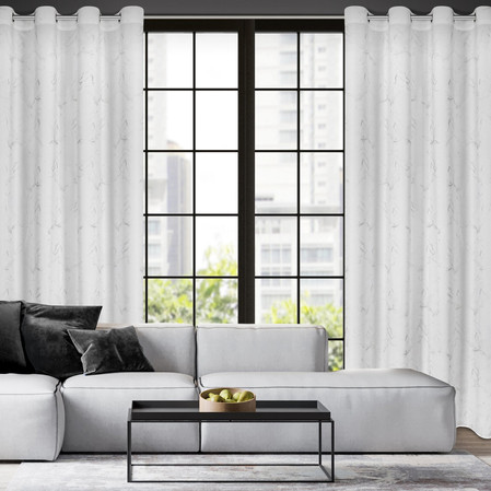 ZASŁONA GOTOWA EMILI 140 X 250 CM BIAŁY