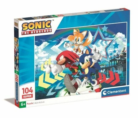 Clementoni Puzzle 104el Super Sonic 27267