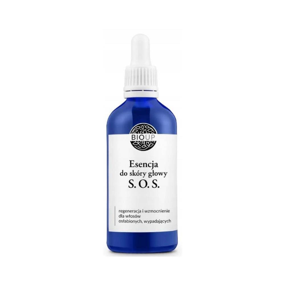 Bioup Esencja wcierka do skóry głowy S. O. S. do włosów osłabionych, wypadających 100ml - Nabea.pl