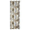 ZASŁONA GOTOWA D91 KORFU 140 X 250 CM BRĄZOWY