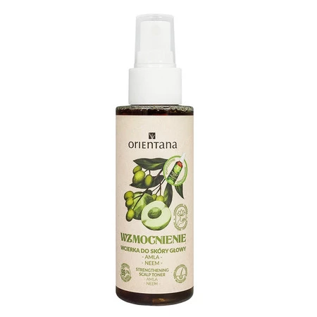 Orientana, Wcierka do skóry głowy Wzmocnienie, amla i neem 100 ml