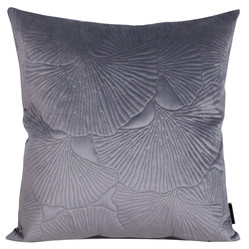POSZEWKA VELVET 45 X 45 CM STALOWY