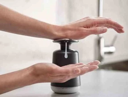 JJ - Dozownik do mydła Presto™, grafitowy