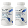 Zestaw 2x OstroVit Cytrynian Magnezu 400 mg + B6 90 tabl.