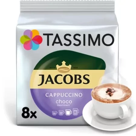 Jacobs Tassimo Kapsułki Cappucino Choco 8 szt. KRÓTKA DATA 2026-01-01