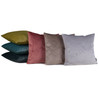 POSZEWKA VELVET 45 X 45 CM BORDOWY