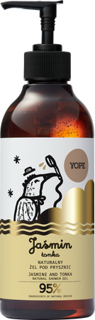 Yope Jaśmin & Tonka – naturalny żel pod prysznic 400ml