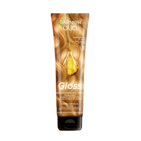 Olia Gloss maska koloryzująca-toner do włosów Słoneczny Blond 150ml