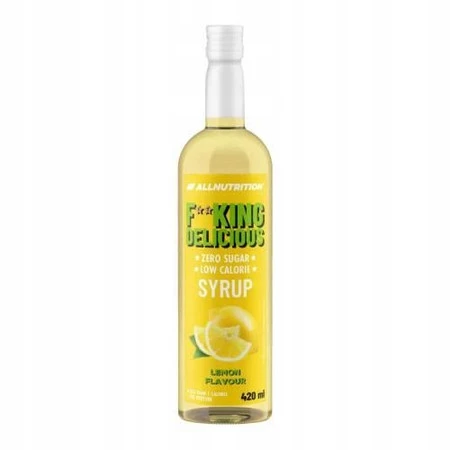 ALLNUTRITION Fitking Delicious Syrup smak cytryna 420ml