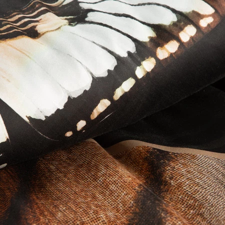 POŚCIEL EVA 18 160 X 200 CM BRĄZOWY