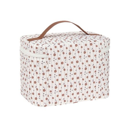 Lassig Casual Label Kuferek podróżny na akcesoria Flowers white