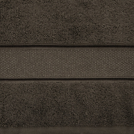 Ręcznik Liana (08), 70 x 140 cm, Ciemnobrązowy
