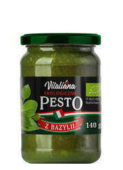 VITALIANA PESTO Z BAZYLII BIO 140 g