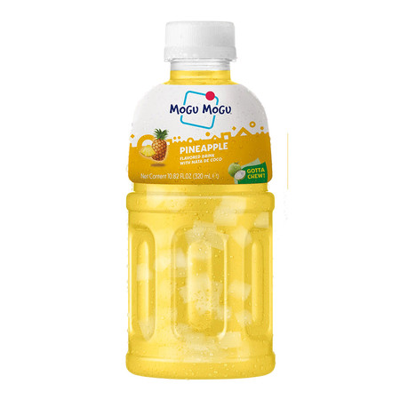Napój o smaku ananasowym z galaretką kokosową 320 ml