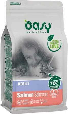 OASY Cat ADULT Salmon Łosoś 1,5kg