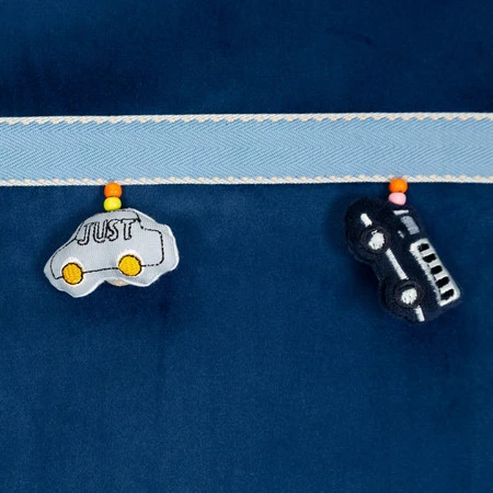 ZASŁONA GOTOWA CAR 1 140 X 250 CM GRANATOWY