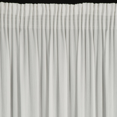 FIRANA GOTOWA MELINDA NA TAŚMIE 135 X 270 CM BIAŁY