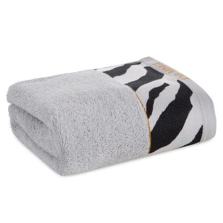 Ręcznik Eva 22 50 x 90 cm, Srebrny