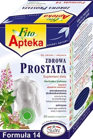 Malwa − F14 Zdrowa prostata, herbata − 20 x 2 g