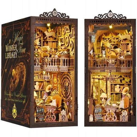 Habarri Book Nook DIY Świątynia wiedzy