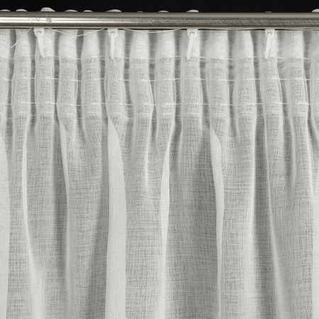 FIRANA GOTOWA KLEO NA TAŚMIE 345 X 260 CM BIAŁY