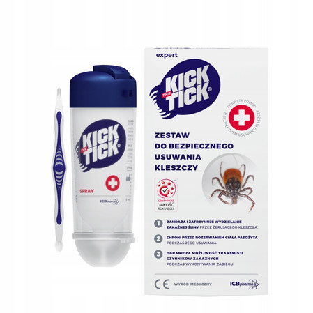 Kick The Tick! Expert 9 ml – zestaw do bezpiecznego usuwania kleszczy