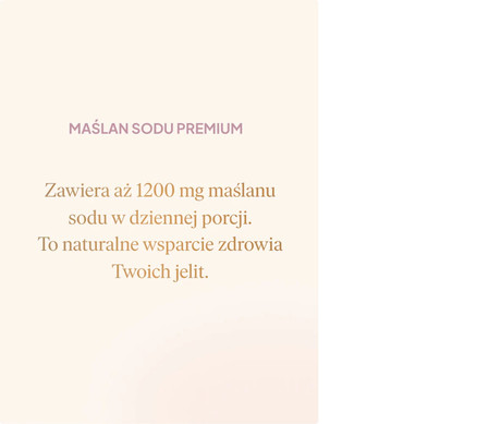 Natu.Care Maślan Sodu Premium 1200 mg - 90 kaps.