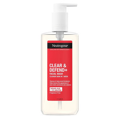 Clear & Defend+ żel do mycia twarzy 200ml