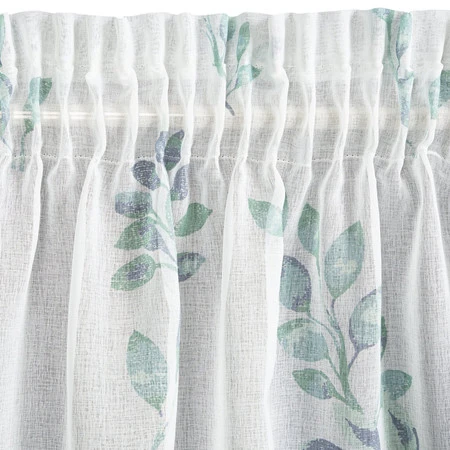 ZASŁONA GOTOWA D91 CLARISSA NA TAŚMIE 140 X 270 CM BIAŁY