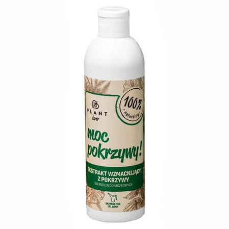 Plant Lover Moc pokrzywy 300ml - 100% organiczny naturalny nawóz do roślin doniczkowych