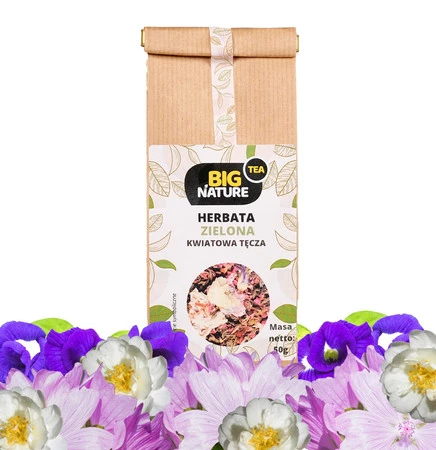 Herbata zielona KWIATOWA TĘCZA 50g