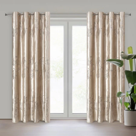 Zasłona 140 x 250 cm  ZAS/IDALIA/BEŻ 140X250 PRZEL