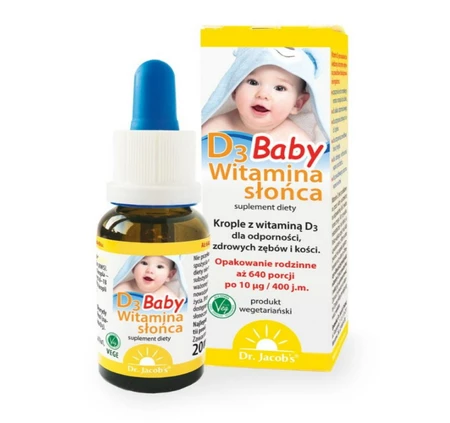 Dr Jacob'S Witamina D3 Baby 20 Ml