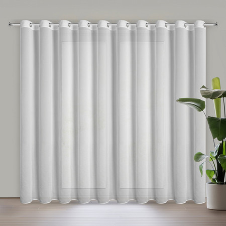 FIRANA GOTOWA ARIADNA 2 350 X 250 CM BIAŁY