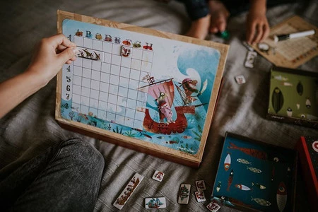 Janod Statki gra magnetyczna