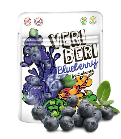 Veri Beri Bezglutenowe żelki jagoda 50 g