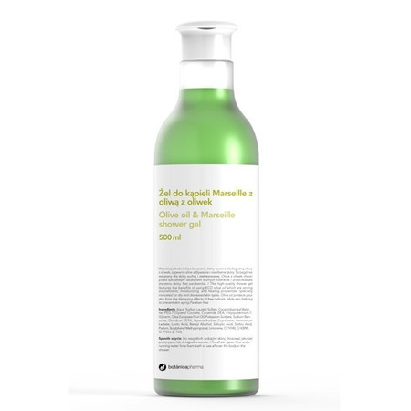 Olive Oil & Marseille Shower Gel żel do kąpieli Marseille z oliwą z oliwek 500ml