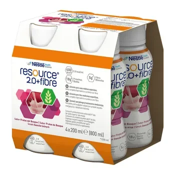 RESOURCE 2.0 Fibre smak owoce leśne 4 x 200ml