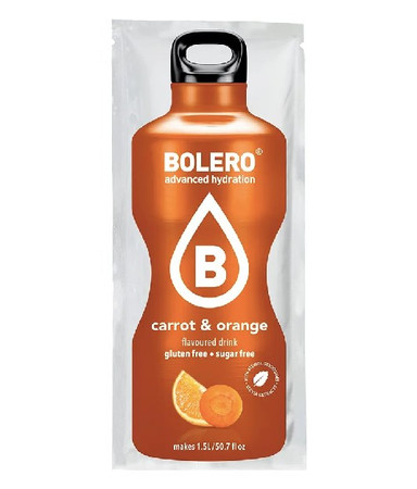 Bolero Carrot & Orange 9g napój w proszku bez cukru