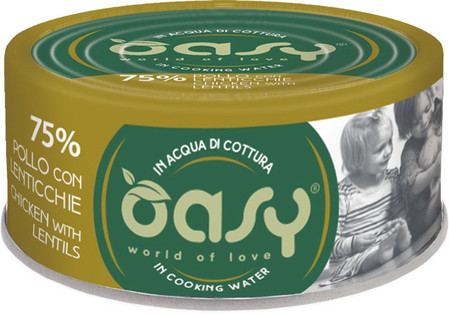 OASY Cat More Love Chicken Lentils Kurczak Soczewica 70g