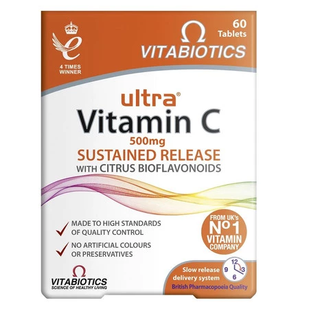 Ultra Vitamin C 500mg suplement diety 60 tabletek