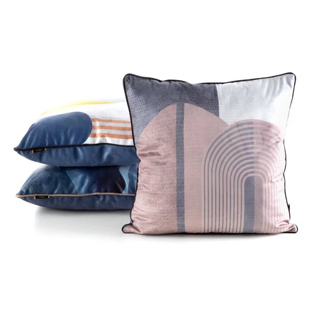 Poszewka Velvet 163 45 x 45 cm, Beżowy