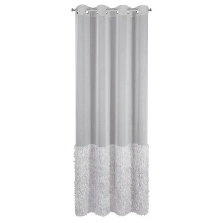 FIRANA GOTOWA MARGARET2 140 X 250 CM SREBRNY